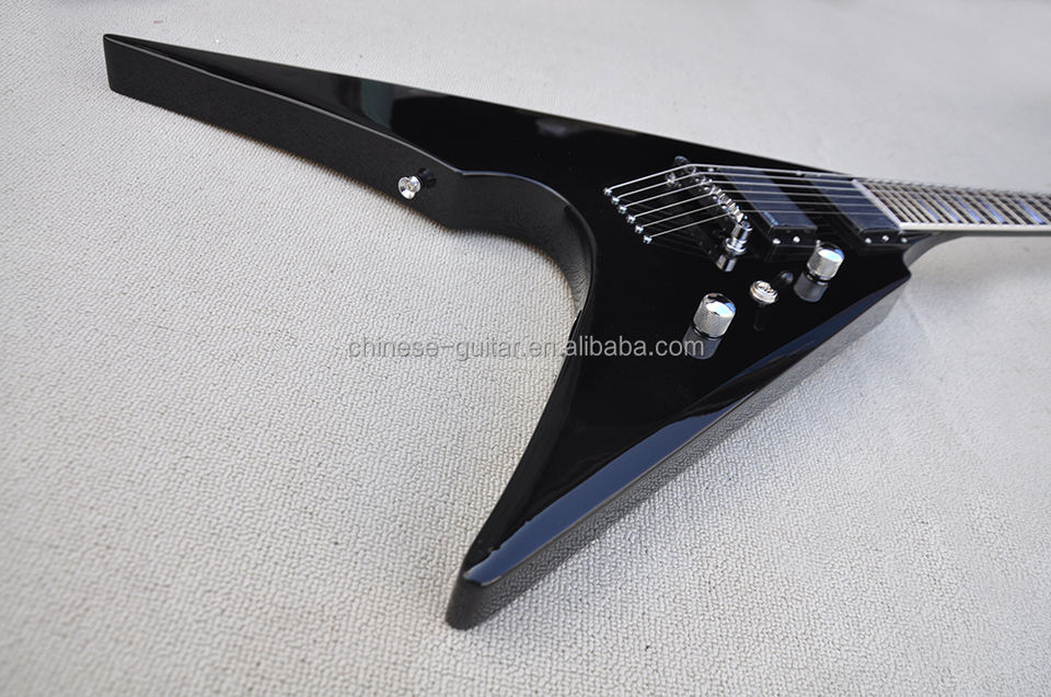 Stringed Instruments Odd Shape Unusual Shape Electric Guitar - 6 Strings & String through Body