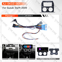 NUEVO Kit de Marco de Panel para Radio Android con Pantalla HD de 12.3 Pulgadas y Carplay para Suzuki SWIFT 2009, Sistema de Audio y Entretenimiento para Vehículos