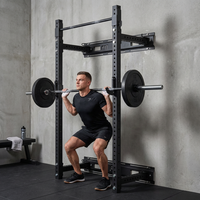 VIGFIT Premium Total Body Smith Machine Power Cage avec rangement pour poids pour optimiser l'espace de la salle de sport, du studio ou de la boutique d'entraînement