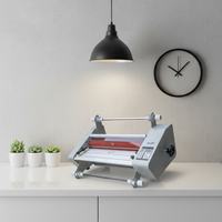 Machine à plastifier semi-automatique YH-480mm à chaud et à froid pour menus, affiches et cartes de visite dans les petites imprimeries