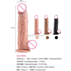 10,5 дюймов Реалистичный искусственный Мужской пенис секс-игрушка большой фаллоимитатор для женской вагины и анальной стимуляции - Product Image 4