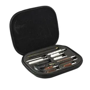 Accessoires Kit de nettoyage de brosses d'alésage 16 pièces pour tous les calibres 22 357 38 9mm 40 44 45