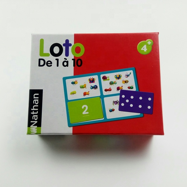 OEM boîte de jeu de société, jeu miniature, jeu de scrabble