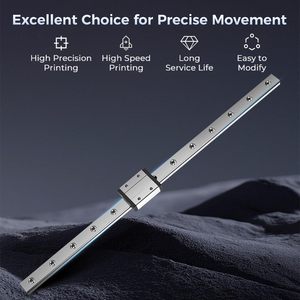 Kit de riel lineal Creality Ender 3 MGN12C, guía de eje X de 12,6 pulgadas con soporte de montaje para impresora 3D - Product Image 2