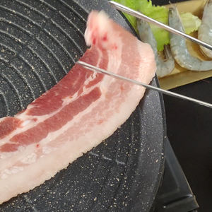 Korean Round Non-stick Barbecue <strong>Gas</strong> Grill Plate Portable Aluminum Barbecue <strong>Gas</strong> Stoves BBQ Grill Pan - Product Image 5