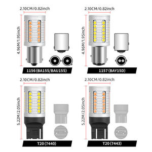 12-24v White Yellow Red Auto Led <b>Light</b> <b>Bulb</b> 1156 T20 T25 <b>Bulb</b> <b>Socket</b> 45smd 3030 Led <b>Bulb</b> for Car Interior - Product Image 6
