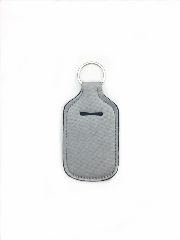 soporte para botella de desinfectante