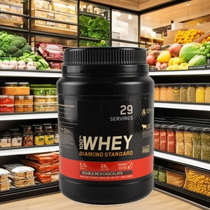 OEM Supported Foreign Trade Supply Export Strawberry Flavored <b>Protein</b> Powder for Men's Muscle Pregnant Women Children - Product Image 3
