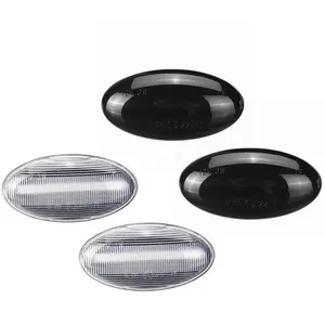 2x Clignotants latéraux dynamiques à LED séquentiels pour Peugeot 307 206 207 407 107 et Citroën C1 C2 C3 - Product Image 5