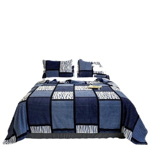 Toptan sınır ötesi yeni kare ızgara sihirli çift taraflı dış ticaret flanel çok fonksiyonlu kadife kapak <span class=keywords><strong>battaniye</strong></span> - Product Image 5