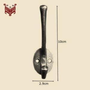Antique Chinese Style Brass <b>Coat</b> <b>Hook</b> Wall Mounted <b>Single</b> <b>Hook</b> Vintage Rustic Design Bathroom Kitchen Bedroom Use - Product Image 4