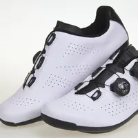 Usine de fibre de carbone OEM chaussures de vélo de route chaussures chaussures de cyclisme SD020 Pro RD blanc