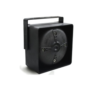 การออกแบบใหม่ผู้ประกาศผู้นําทางเสียงดังโลหะสี่เหลี่ยมลําโพงไซเรนฮอร์น 100 วัตต์ - Product Image 1