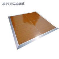 Piste de danse blanche à carreaux 3x3ft SICO Cam Lock pour mariages, piste de danse intérieure blanche 20x20ft pour locations de mariages