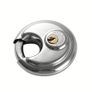 ANLI 70MM Acier inoxydable robuste de sécurité # 304 cadenas à disque ronds combinés et clés - Product Image 5