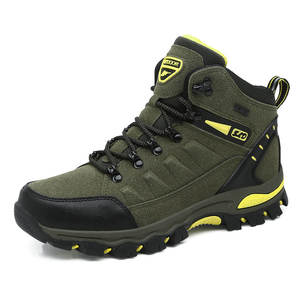 Botas de Montañismo para Hombre y <span class=keywords><strong>Mujer</strong></span> Calzado para Senderismo al Aire Libre <span class=keywords><strong>Trekking</strong></span> y Mochilero <span class=keywords><strong>Zapatillas</strong></span> de Trail Cross Country de Caña Alta con Cordones - Product Image 4