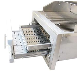 533 Square Inch Cooking Area 304 Stainless Steel <b>Sandblasting</b> Surface Treatment Charcoal Grill - Product Image 2