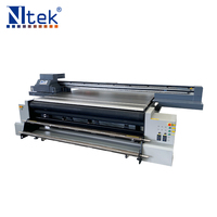 Impresora UV Híbrida Ntek 3321R, Máquina de Impresión en Espuma, Impresión UV en MDF, Impresora UV de Rollo a Rollo