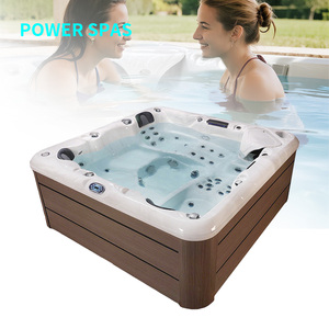 Famiglia di lusso 5 persone idromassaggio esterno vasca idromassaggio idromassaggio Spa all'aperto Spa all'aperto <span class=keywords><strong>jacuzzi</strong></span> con copertura con copertura Spa vasca idromassaggio - Product Image 1