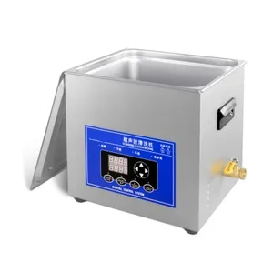 10L small ultrasonic cleaning machine with 500W heated glasses and jewelry ultrasonic cleaner with digital control display