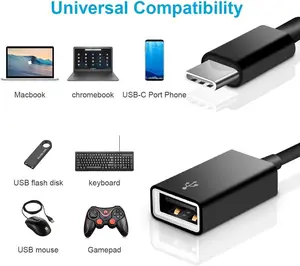 Adaptateur USB 3.0 OTG Type-C avec adaptateur convertisseur de fonction OTG