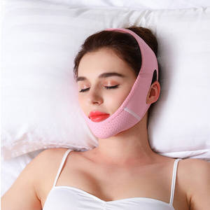 Peredam dagu ganda Masker Pengangkat garis V, dapat digunakan kembali tali pelangsing wajah sabuk pengangkat KECANTIKAN & produk perawatan pribadi - Product Image 4