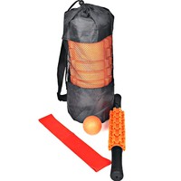 Rouleau de massage en mousse EVA creuse de 33 cm avec logo personnalisé, bâton de massage unisexe style griffe pour la relaxation musculaire, cadeau promotionnel de yoga