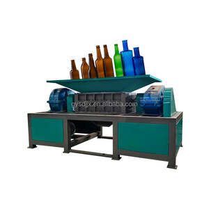 Máy Tái Chế Chất Thải Chai Thủy Tinh Máy Nghiền Trục Đơn Nhựa Nhỏ - Product Image 3