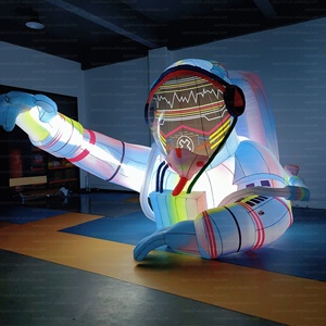 Astronaute gonflable de qualité commerciale pour parc d'attractions/campagne saisonnière/<span class=keywords><strong>musée</strong></span> scientifique/exposition aérospatiale - Product Image 4