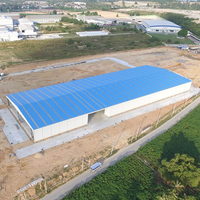 Edificio de Estructura de Acero Prefabricado Personalizado, Bajo Costo, Oficina, Fábrica, Taller, Almacén
