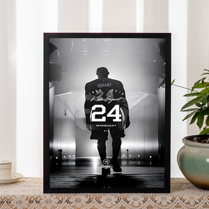 Vô địch kỷ niệm Áp phích khung hiển thị MDF Sao cầu thủ trang trí tường nghệ thuật UV in cho quà tặng sinh nhật - Product Image 2