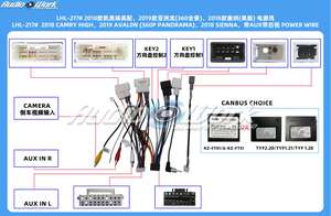 Marco para Reproductor de DVD Android para Auto, Fabricado en China, para TOYOTA CAMRY 2021, Marco para Radio de Auto - Product Image 6