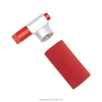 Mini pompe à air manuelle en aluminium 16G, gonfleur d'urgence au CO2 pour vélo, haute pression (>160 PSI) et valve Schrader/Presta