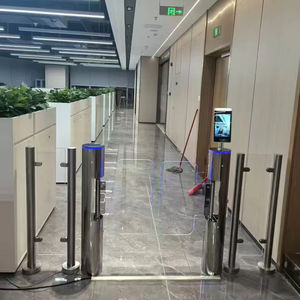 Промышленный класс вертикальный поворотный турникет сверхмощный Барьерный затвор с распознаванием лица для заводов - Product Image 5