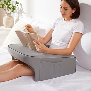 Teens Arm Rest Memory Foam Lap <b>Desk</b> Gaming Reading Pillows With Pockets - Product Image 1