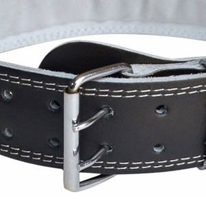 Ceintures de musculation en cuir PU de haute performance, réglables, respirantes, avec logo personnalisé, robustes, pour la musculation et l'entraînement physique. - Product Image 4