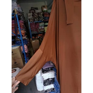 Robe de prière pour femmes Brion, vêtement musulman du Ramadan, Abaya Dubaï, Islam, Jilbeb, ensemble 2 pièces, robe longue - Product Image 4