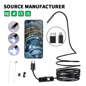 กล้องตรวจสอบท่อในร่มแบบกันน้ำ HD 6LED พร้อมไฟส่องสว่าง สำหรับงานอุตสาหกรรมและซ่อมบำรุงโรงงาน - Product Image 2