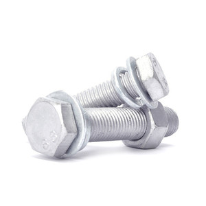 M24 M28 M32 M38 Số Lượng Lớn Carbon Thép Lớp 10.9 Cường Độ Cao Mạ Kẽm GI Nuts Và Bu Lông - Product Image 6