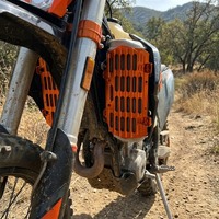 Grille de protection de radiateur CNC pour moto Zhicheng, en alliage d'aluminium anodisé, couleur personnalisée, étanche, pièces de rechange