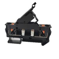 UTL porte-fusible connecteur de câblage pince support LED avec levier rapide enfichable borniers PTC4-HESI(5*20)