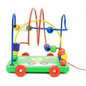 2020 yeni sayma daire boncuk abaküs tel labirent tel hız treni bebek çocuk çocuk Montessori eğitim matematik oyuncak