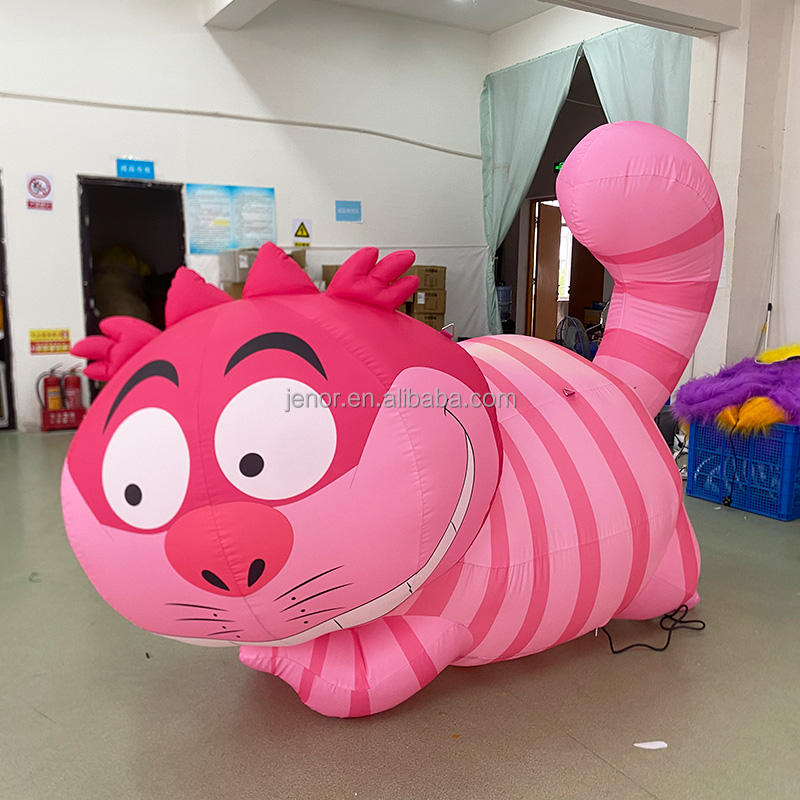 Inflatable Pink Cat Cute Cartoon Character Costumes More
