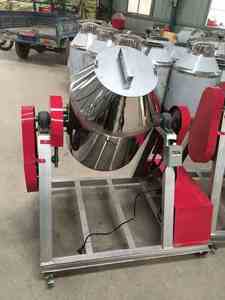 Miscelatore Rotante in Acciaio Inox per Ingredienti Secchi e Spezie, Macchina per Miscelare Polveri Alimentari - Product Image 5
