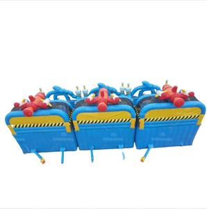 Hot Selling Custom Outdoor Aufblasbare Space Rocket Slide Combo PVC für Kinder partys Trampolin Park Vermietung Großhandel - Product Image 6