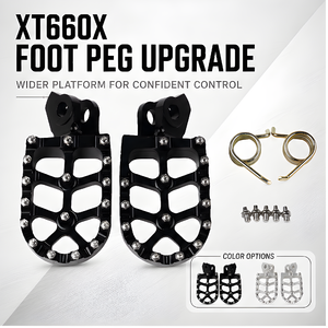 Reposapiés, Estriberas, Pedales, Piezas de Repuesto para Motocicleta Yamaha XT660X <span class=keywords><strong>XT</strong></span> 660X <span class=keywords><strong>XT</strong></span> <span class=keywords><strong>660</strong></span> <span class=keywords><strong>X</strong></span> XT660 <span class=keywords><strong>X</strong></span> XTX 660XTX, Accesorios para Motocicleta - Product Image 1