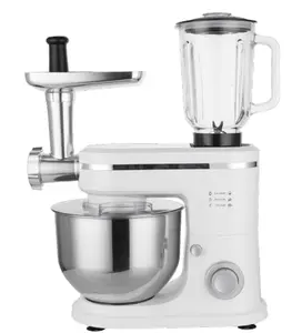 Stand Mixer 3-in-1 Meat Grinding And Juicing Function Commercial 7L 8L 10L Stainless Steel Bowl Creamer Mixer Dough Mixer