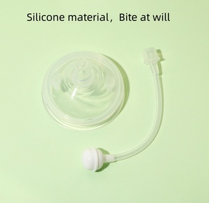 Juego completo de <span class=keywords><strong>biberones</strong></span> Nanobebe, taza de aprendizaje antiasfixia y antihinchazón de calibre ancho, 150ml, silicona de grado alimenticio, Nano para bebé - Product Image 5