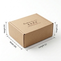 Boîtes en carton ondulé élégantes en forme d'avion avec logo personnalisé - Boîtes d'expédition durables et écologiques, couleurs personnalisées, impression UV/4 couleurs pour