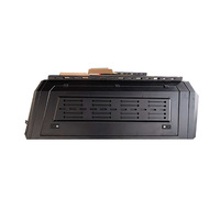 Hardtop en acier pour benne de pick-up, type coque de camping, avec rangement sécurisé et fenêtres teintées occultantes, pour la saison de la chasse
